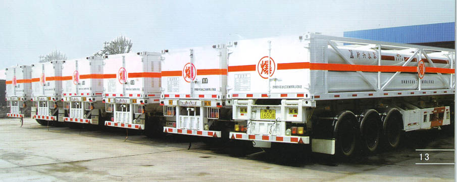 Natural Gas Storing and Transporting Equipments